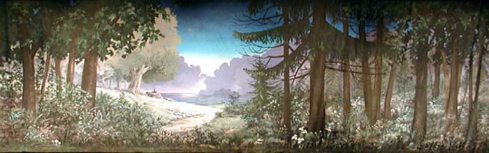 faerie forest backdrop